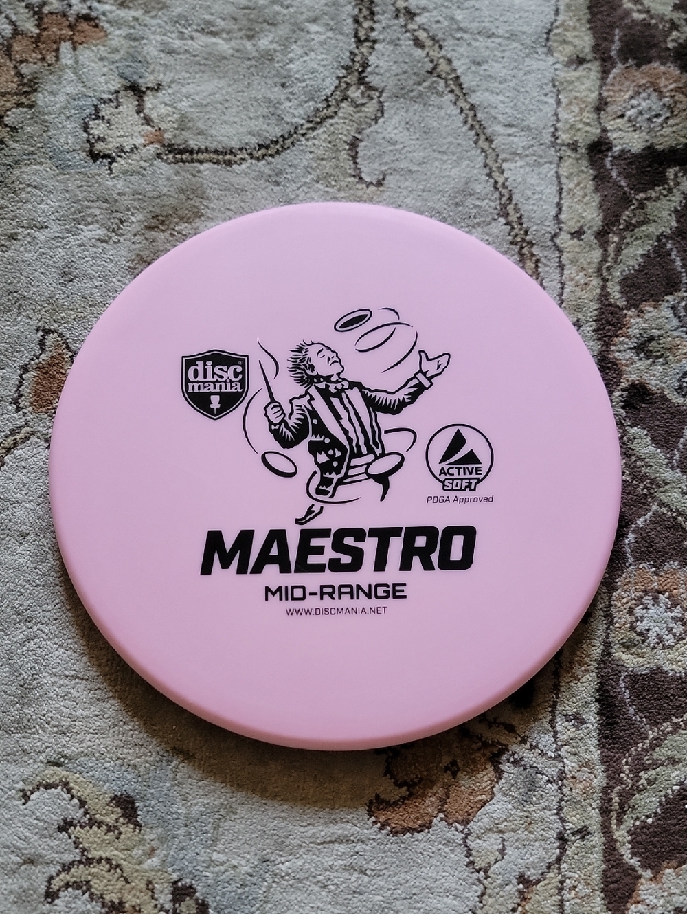 NEW Discmania Maestro Mid-Range Disc - Pink 151 GRAMS